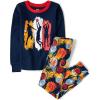 image:imageThe Childrens Place boys 100 Cotton Long Sleeve Top and Pants2 Piece Pajama SetBasketball