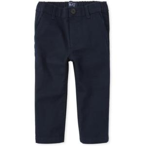 image:imageThe Childrens Place Boys Stretch Relaxed Straight Chino Pants MultipacksDark Navy 2pack