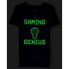 image:imageThe Childrens Place Boys Short Sleeve Top and Shorts Snug Fit 100 Cotton 4 Piece Pajama SetGaming Genius Glow