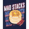 image:imageThe Childrens Place Boys Short Sleeve Top and Shorts Snug Fit 100 Cotton 4 Piece Pajama SetMad Pancake Stacks