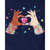 image:imageThe Childrens Place Girls 100 Cotton Short Sleeve Top and Pants2 Piece Pajama SetFriendship Bracelet