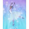 image:imageThe Childrens Place Girls Long Sleeve NightgownPlum Princess Ballet
