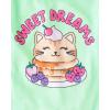 image:imageThe Childrens Place Girls Short Sleeve Top and Shorts2 Piece Pajama SetSweet Dreams