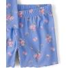 image:imageThe Childrens Place Girls Sleeve Top and Shorts2 Piece Pajama SetFloral Blue