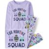 image:imageThe Childrens Place Long Sleeve Sibling Matching Easter PajamasPurple Bunny