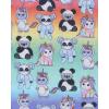 image:imageThe Childrens Place girls Long Sleeve Top and Pants2 Piece Pajama SetRainbow Squishes