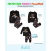 image:imageThe Childrens Place unisexbaby Family Matching Christmas and Holiday Pajama Sets CottonBlack Glow
