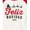 image:imageThe Childrens Place unisexbaby Family Matching Christmas and Holiday Pajama Sets CottonFeliz Navidad Plaid