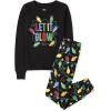image:imageThe Childrens Place unisexbaby Family Matching Christmas and Holiday Pajama Sets CottonLet It Glow