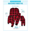 image:imageThe Childrens Place unisexbaby Family Matching Christmas and Holiday Pajama Sets CottonRedBlack Check