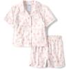 image:imageThe Childrens Place Girls Short Sleeve Top and Shorts 2 Piece Pajama SetHearts