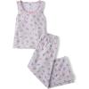 image:imageThe Childrens Place Girls Tank Top and Pants 2 Piece Pajama SetGray Pointelle