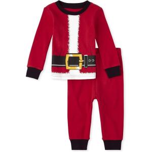 image:imageThe Childrens Place unisexbaby Family Matching Christmas and Holiday Pajama Sets CottonSanta Suit