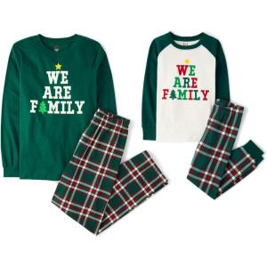image:imageThe Childrens Place unisexbaby Family Matching Christmas and Holiday Pajama Sets CottonWe Are Family