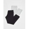 image:imageThe Childrens Place Baby Girls Capri Leggings 2 PackBlackSmoke Grey 2pack