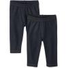 image:imageThe Childrens Place Baby Girls Capri Leggings 2 PackIndigoIndigo 2pack