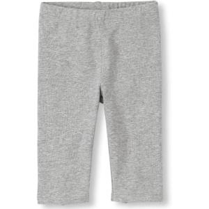 image:imageThe Childrens Place Baby Girls Capri Leggings 2 PackHeather Smoke Single