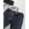 image:imageThe Childrens Place Baby Girls Capri LeggingsBlackSmoke GreyIndigo