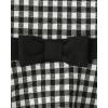 image:imageThe Childrens Placeand Toddler Girls Short Sleeve Fashion DressBlack and White Gingham