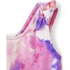image:imageThe Childrens Placeand Toddler Girls Short Sleeve Fashion DressPink Tie Dye
