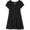 image:imageThe Childrens Placeand Toddler Girls Short Sleeve Fashion DressBlack Single