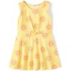 image:imageThe Childrens Placeand Toddler Girls Short Sleeve Fashion DressOrange Slices