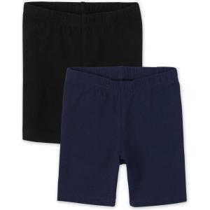 image:imageThe Childrens Place babygirls And Toddler Mix and Match Bike ShortsBlackTidal 2 Pack