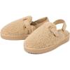 image:imageThe Childrens Place Girls Girls Comfy Slip on Clog with Backstrap Faux Fur LinedBrown