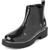 image:imageThe Childrens Place Baby Girls Ankle BootsGlitter Black