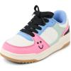 image:imageThe Childrens Place Girls Girls Casual Lace Up Low Top SneakersRetro Colorblock