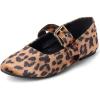 image:imageThe Childrens Place Girls Girls Closed Toe Ballet FlatsLeopard