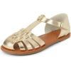 image:imageThe Childrens Place Girls Girls Fisherman SandalsSoft Gold