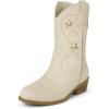 image:imageThe Childrens Place Girls Western Cowgirl BootsIvory