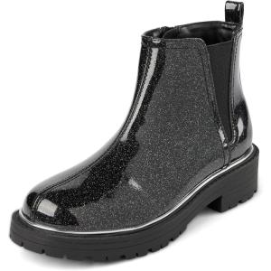 image:imageThe Childrens Place Baby Girls Ankle BootsGlitter Black