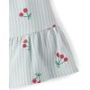 image:imageThe Childrens Place Baby Girls and Newborn Ruffle Dressy DressBlue Cherry