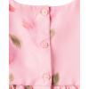 image:imageThe Childrens PlaceBabyGirlsand Newborn Casual Short Sleeve Dress with Diaper CoverFair Ivory12 Months18 MonthsPink Floral