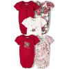 Red Floral 5-pack