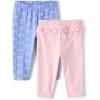 Bows/Pink Ruffle 2-pack
