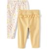 Floral/Yellow Ruffle 2-pack