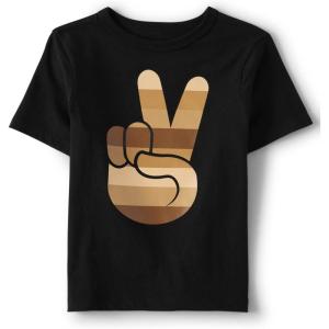 image:imageThe Childrens Place BabyGirls and Toddler Basic Long Sleeve Layering TeesPeace Hand