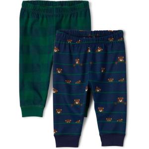 image:imageThe Childrens Place babyboys Cotton PantsTidal BearsTidal Plaid 2 Pack