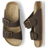 image:imageThe Childrens Place Boys Boys Casual Slip on Double Buckle Slide SandalsBrown