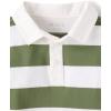 image:imageThe Childrens Place Boys Long Sleeve Rugby PoloTruly Olive