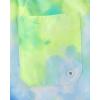 image:imageThe Childrens Place Boys Short Sleeve Rashguard and Swim Trunk 2piece SetTie Dye Yellow