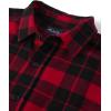 image:imageThe Childrens Place Mens Long Sleeve Button Up ShirtRed Birch Flannel  Dad