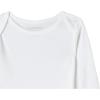 image:imageThe Childrens Place babygirls And Newborn Long Sleeve Bodysuits MultipacksWhite 4pack