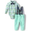 image:imageThe Childrens Place unisex child Mint To Be Matching Family CollectionNewborn 3 Pc Set