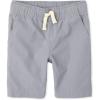 image:imageThe Childrens Place Boys Pull on Jogger ShortsFin Gray Single