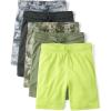 image:imageThe Childrens Place Boys Quick Dry Mesh Basketball ShortsGreen 5pack