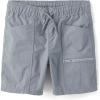 image:imageThe Childrens Place Boys Quick Dry Pull on Cargo Shorts 55Fin Gray